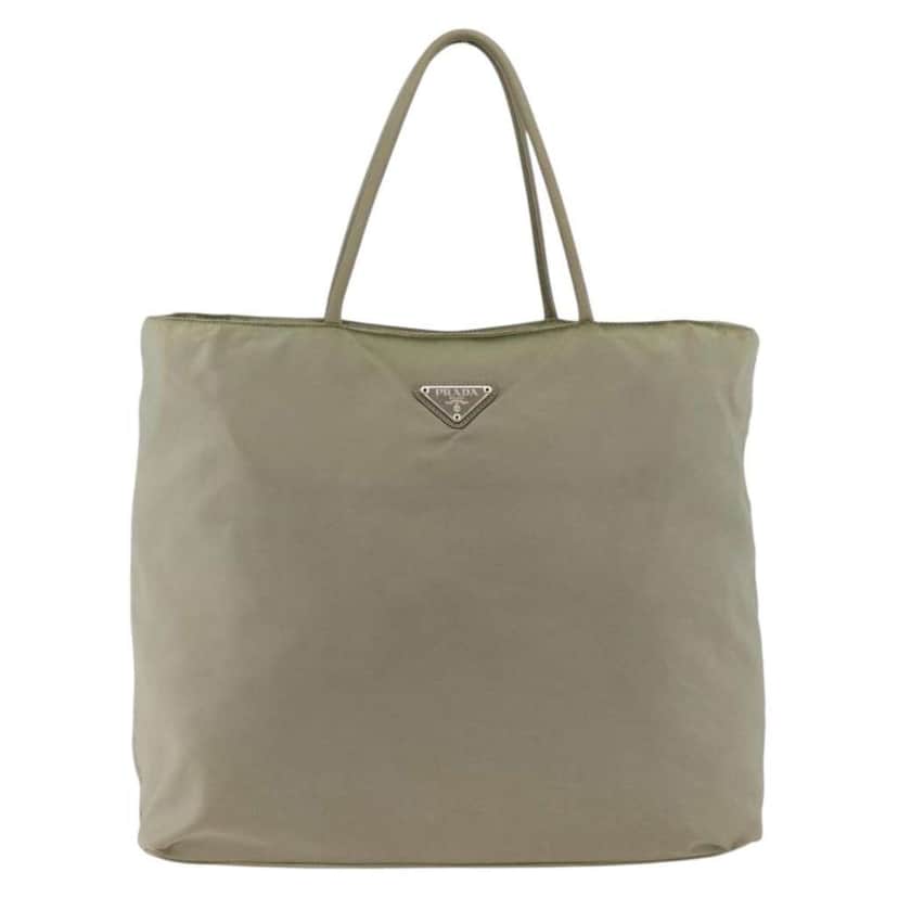 Prada Vintage Tote Beige Fair condition - Front View