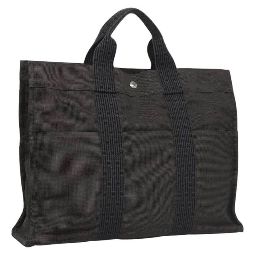 Hermès Fourre-tout Herline Other Canvas Good condition - Front View