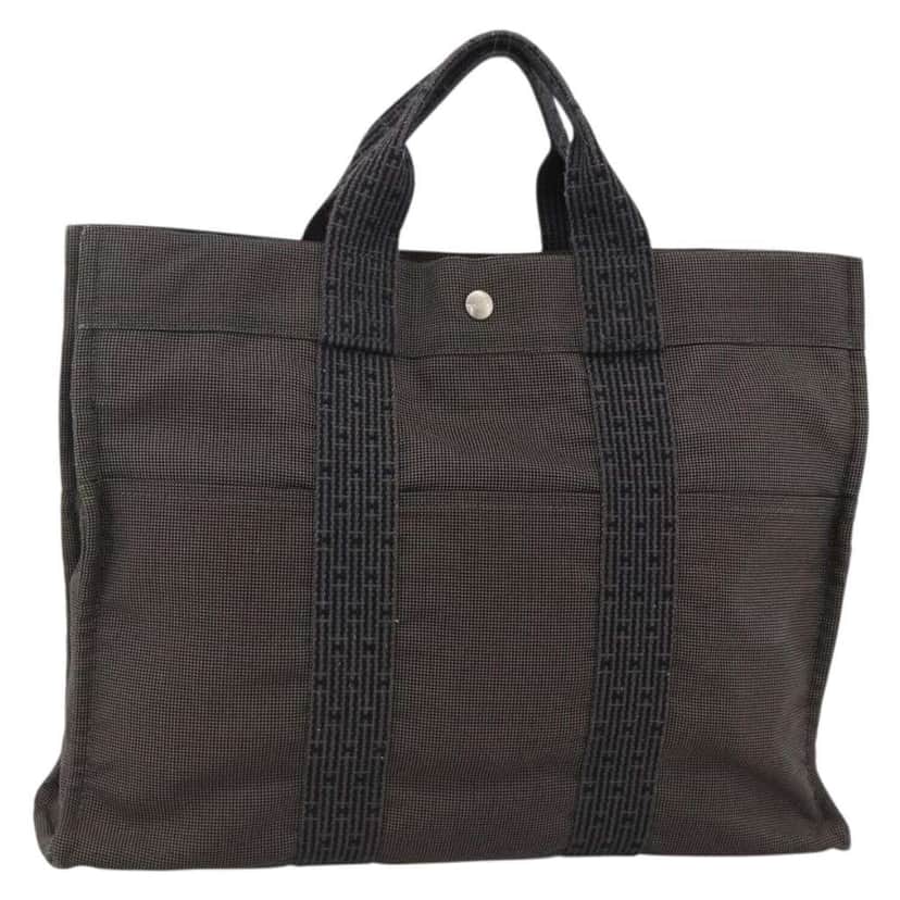 Hermès Fourre-tout Herline Other Canvas Good condition - Front View