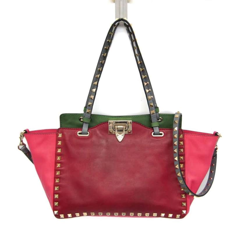 Valentino Garavani Rockstud Tote Other Leather Good condition - Front View
