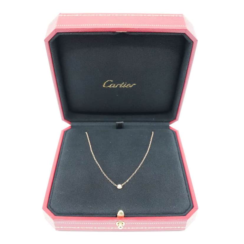 Cartier D'amour SM K18 Rose Gold NC Diamond 2.9g Gold Rose Gold Good condition - Front View