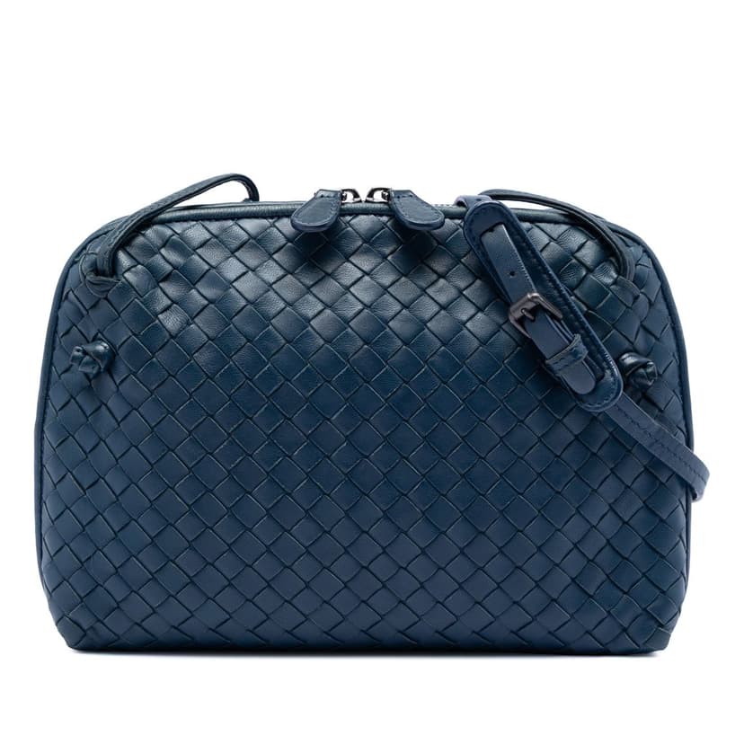 Bottega Veneta Nappa Intrecciato Nodini Crossbody