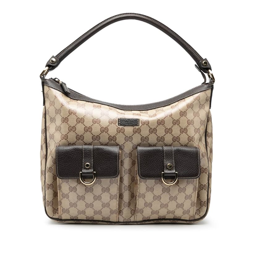 Gucci GG Crystal Abbey D Ring Handbag