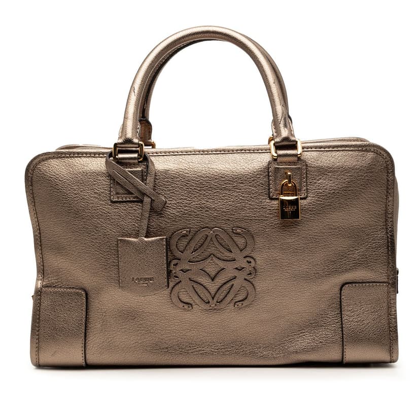 LOEWE Metallic Goatskin Amazona 36
