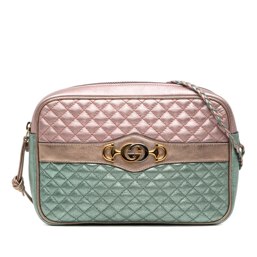Gucci Laminated Nappa Trapuntata Crossbody