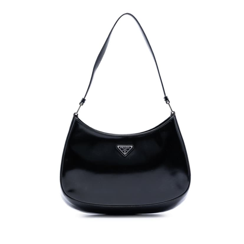 Prada حقيبة كتف كليو من الجلد سبازولاتو