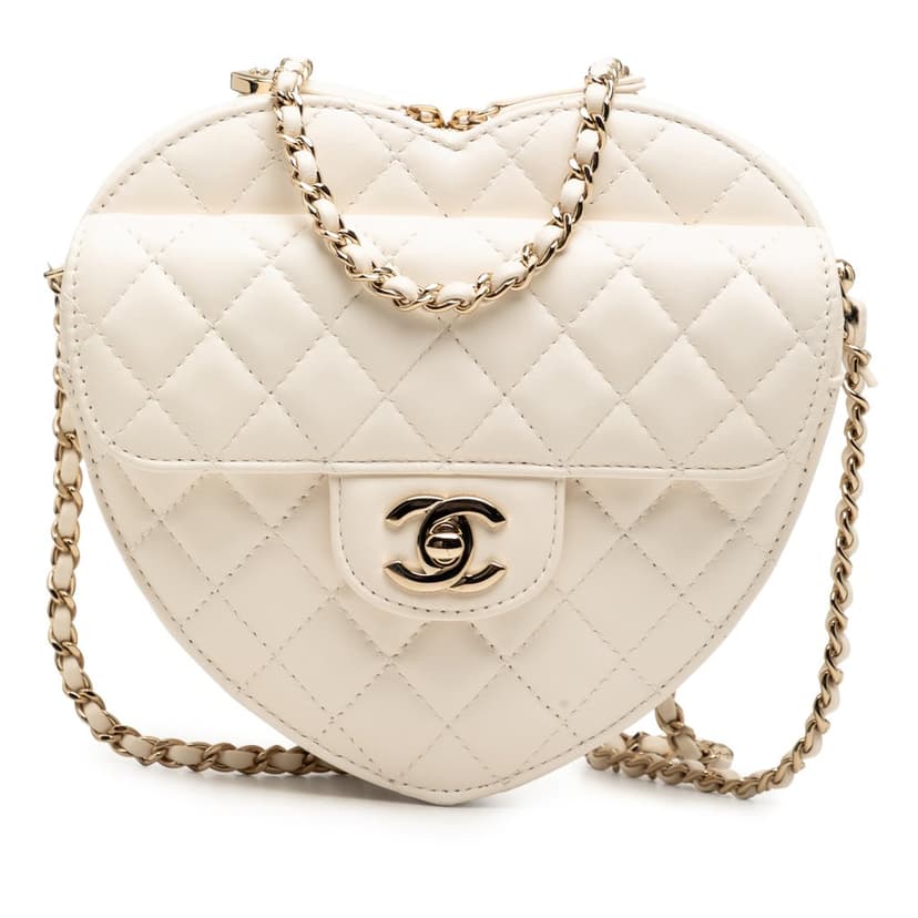 Chanel Lambskin CC in Love Heart Crossbody