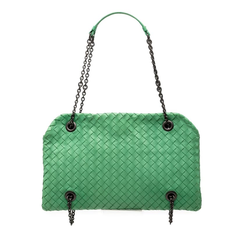 Bottega Veneta Nappa Intrecciato Duo Shoulder Bag