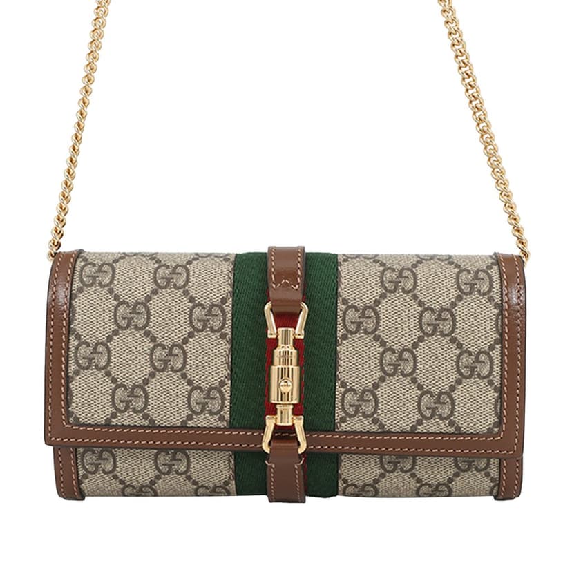 Gucci GG Supreme Jackie 1961 Wallet On Chain