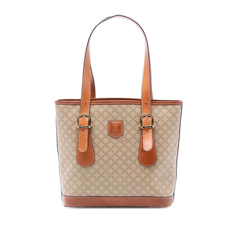 Celine Macadam Coated Canvas Tote