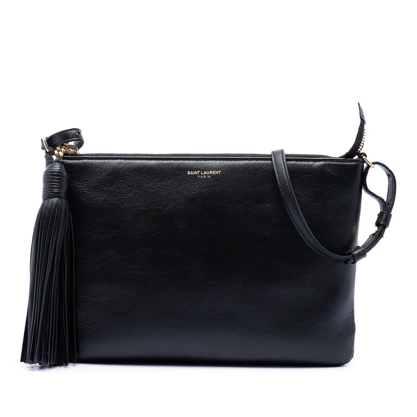 Saint Laurent Leather Teen Monogram Crossbody