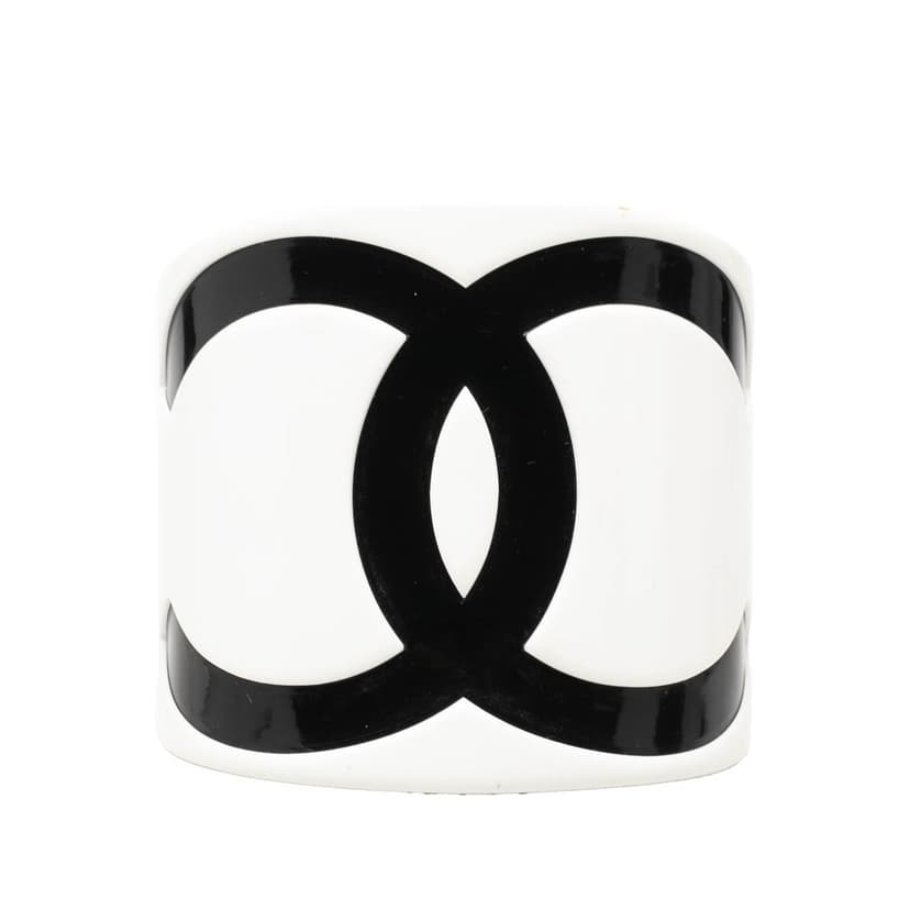 Chanel CC Resin Cuff Bracelet