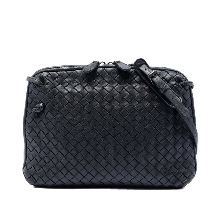 Bottega Veneta Nappa Intrecciato Nodini Crossbody