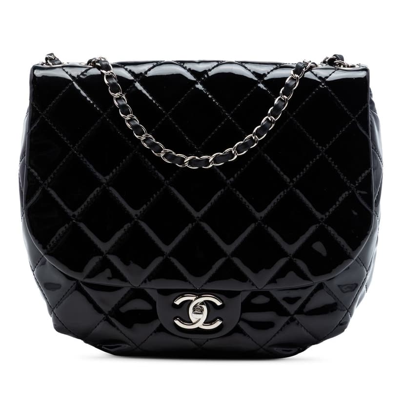 Chanel غطاء متوسط الحجم مبطن بنقشة الفقاعات