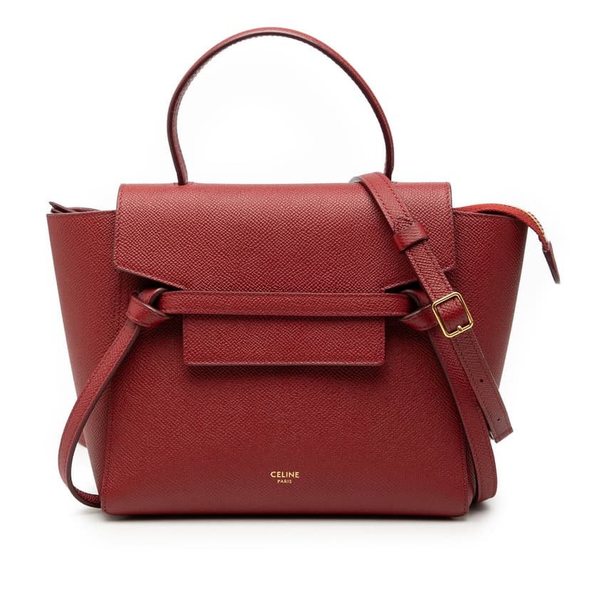 Celine Nano Grained Calfskin Belt Bag