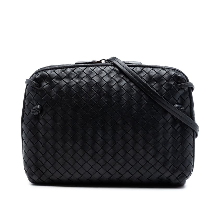 Bottega Veneta Nappa Intrecciato Nodini Crossbody
