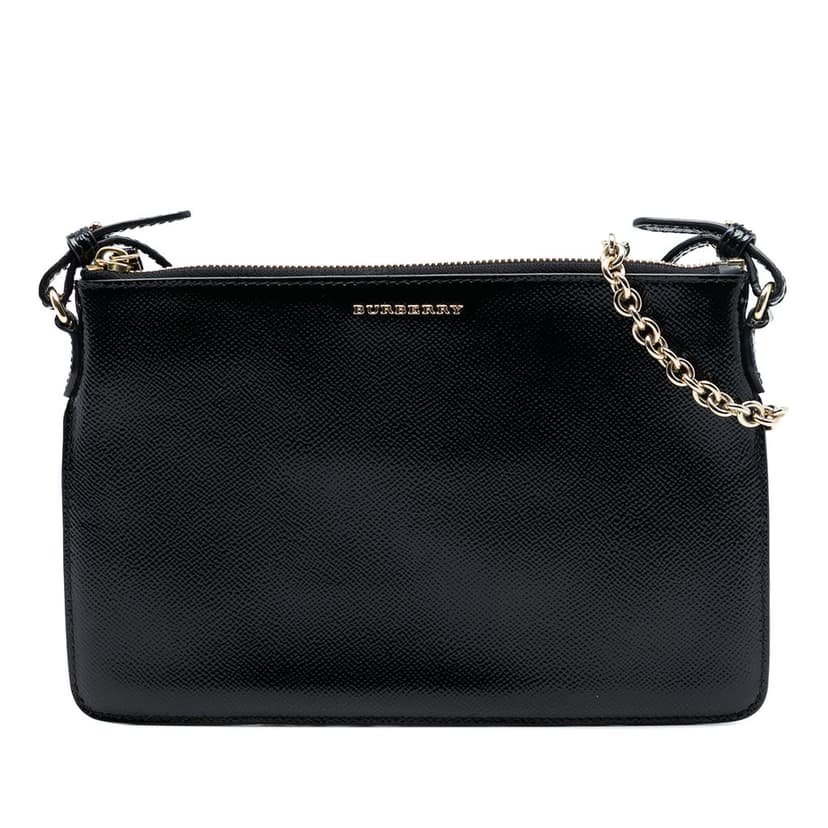 Burberry Grained Leather Peyton Crossbody
