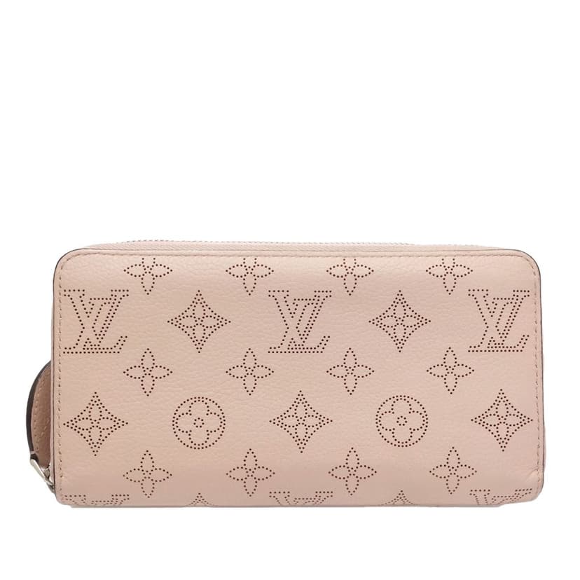 Louis Vuitton Monogram Mahina Zippy Long Wallet