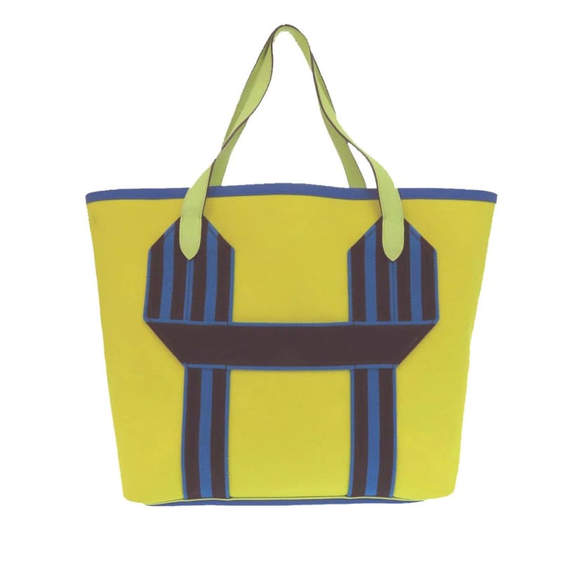 Hermès Toile and Clemence Pursangle Tote