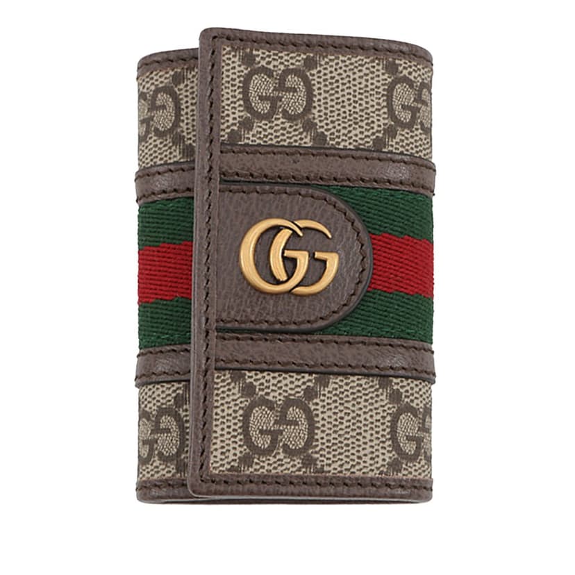 Gucci GG Supreme Web Ophidia Key Case