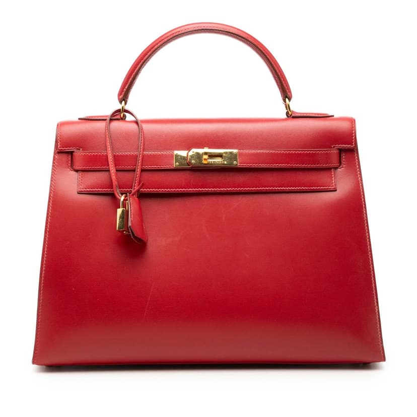 Hermès Box Calf Kelly Sellier 32
