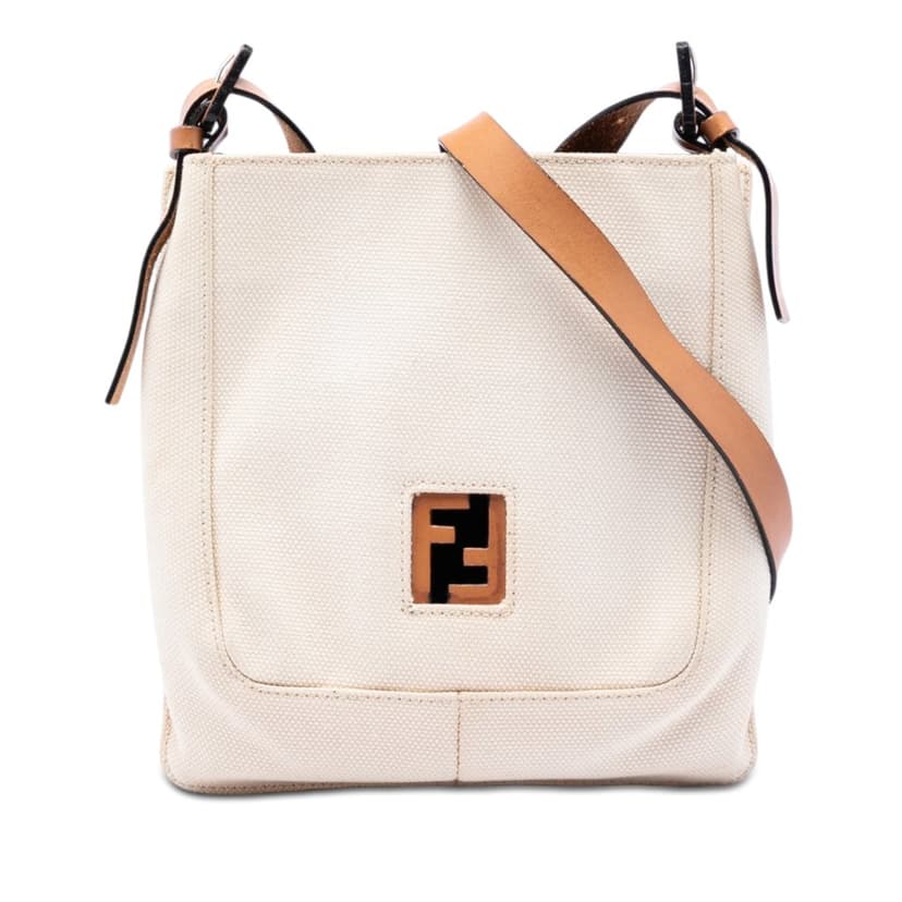 Fendi Canvas FF Crossbody