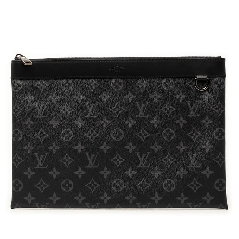 Louis Vuitton Monogram Eclipse Discovery Pochette GM