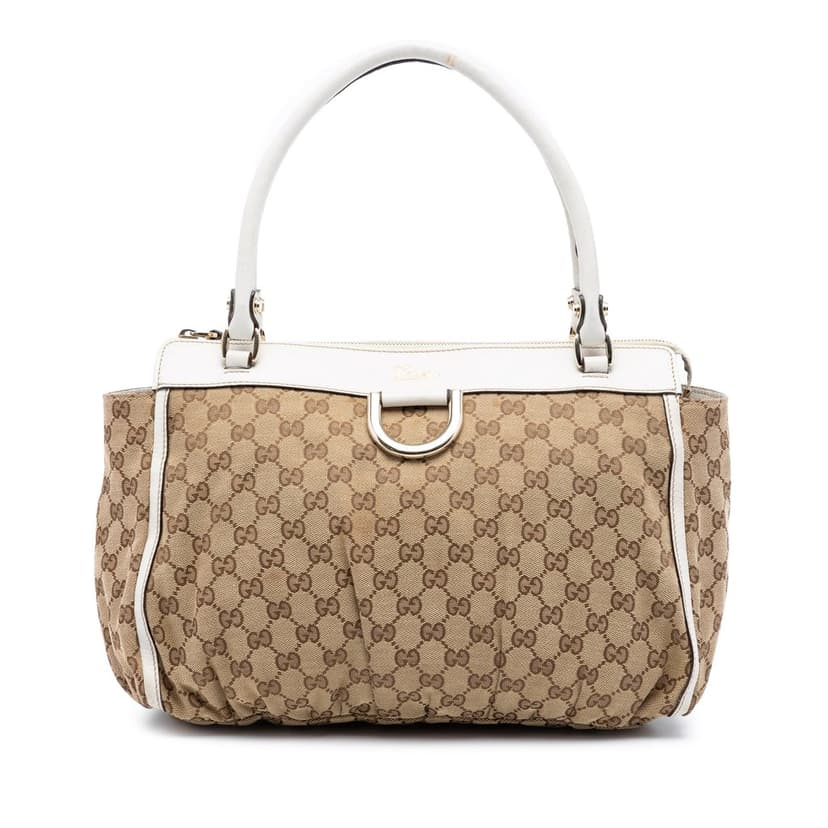 Gucci GG Canvas Abbey D Ring Tote