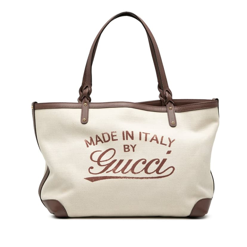 Gucci Medium Canvas Craft Tote
