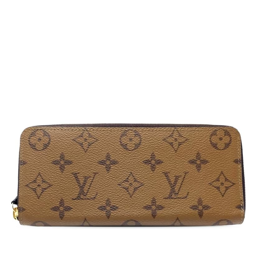 Louis Vuitton Monogram Reverse Clemence Long Wallet