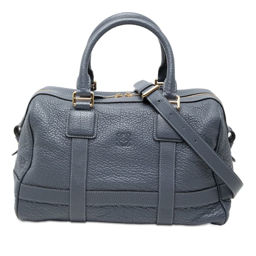 LOEWE Goatskin Anagram Paseo 30 Satchel