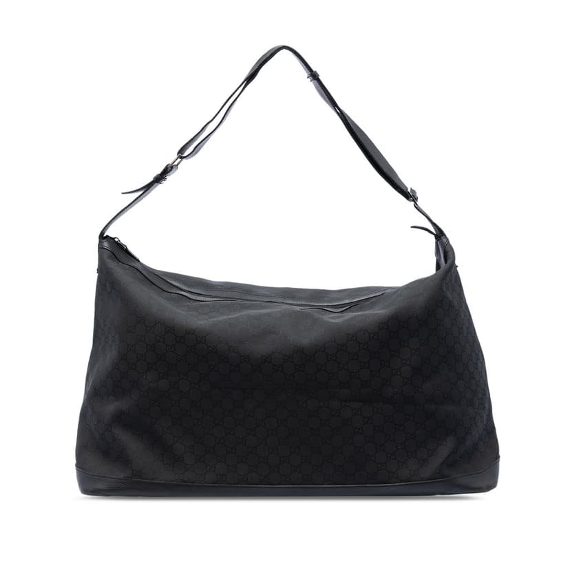 Gucci حقيبة سفر كبيرة الحجم من النايلون GG