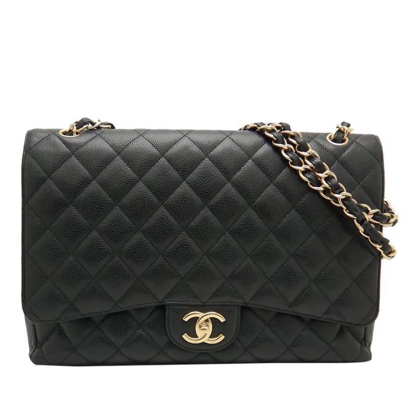 Chanel Maxi Classic Caviar Double Flap