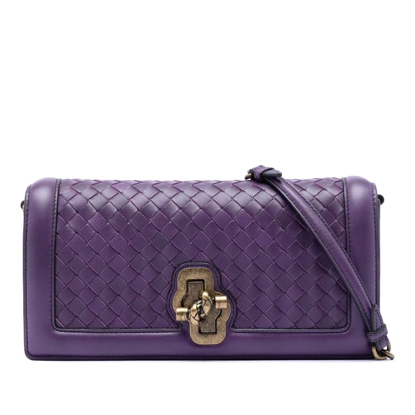 Bottega Veneta Nappa Intrecciato Olimpia Knot Crossbody