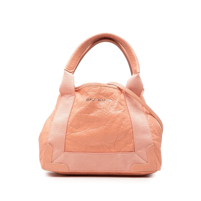 Balenciaga حذاء كاباس من جلد الغنم باللون الكحلي، مقاس XS