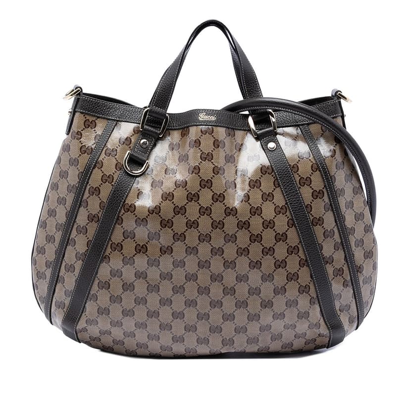 Gucci GG Crystal Abbey D Ring Convertible Tote