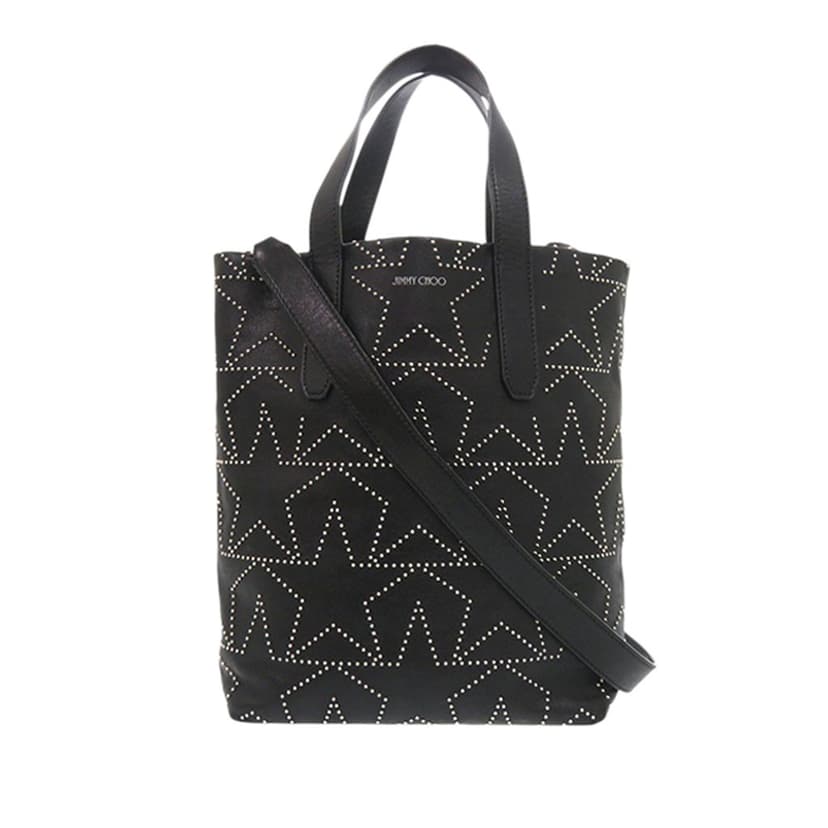 Jimmy Choo Leather Star Studded Sofia Tote