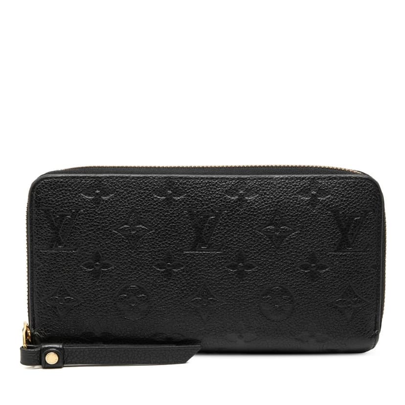 Louis Vuitton محفظة طويلة Monogram Empreinte Zippy
