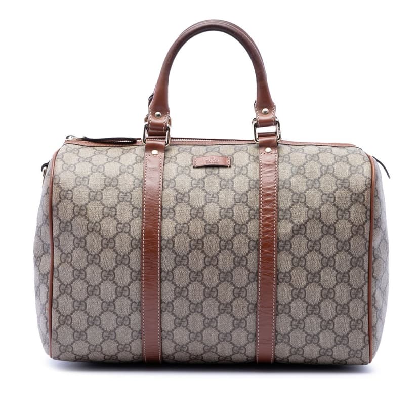 Gucci Medium GG Supreme Joy Boston Bag