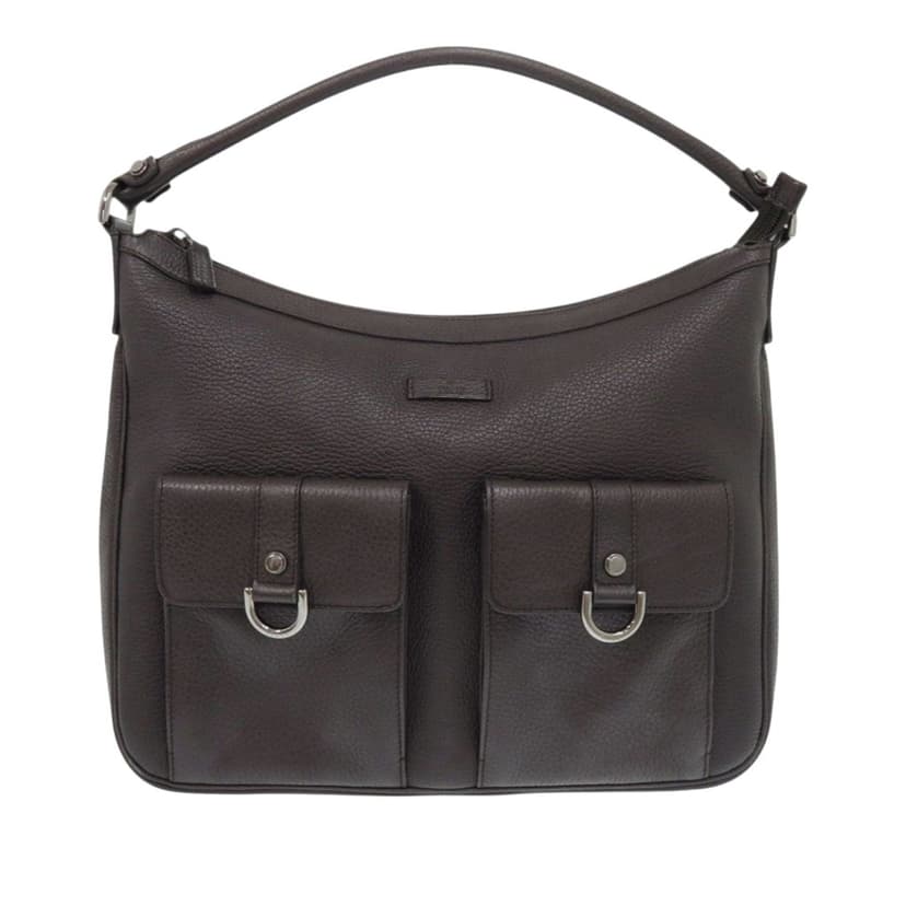 Gucci Calfskin Abbey D Ring Handbag