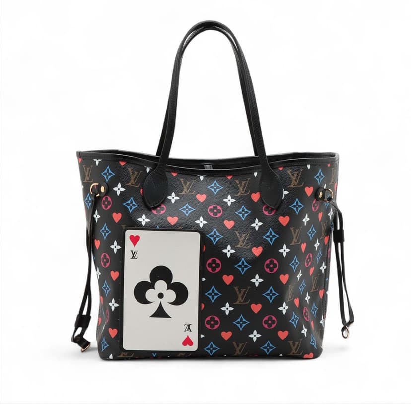Louis Vuitton Monogram Game On Neverfull MM
