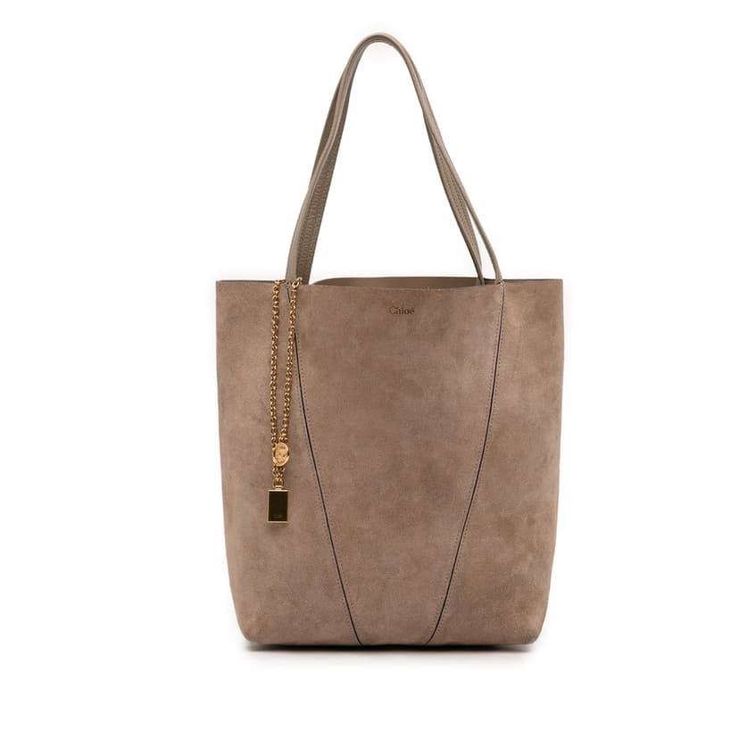 Chloé Medium Suede Spin Tote
