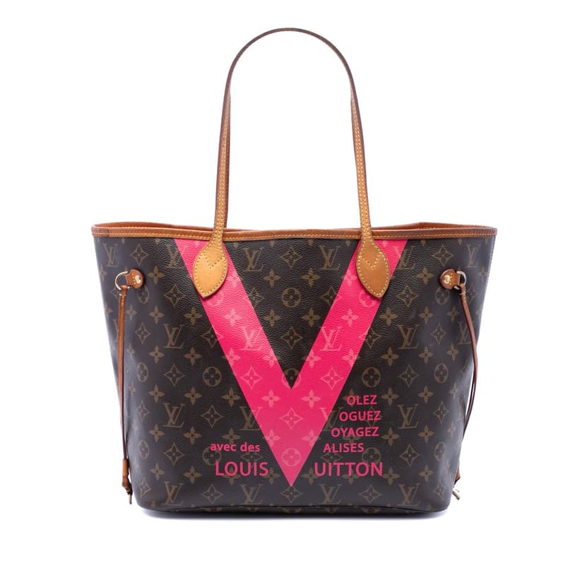 Louis Vuitton حقيبة نيفر فول MM محدودة الإصدار بنقشة مونوجرام غريناد V