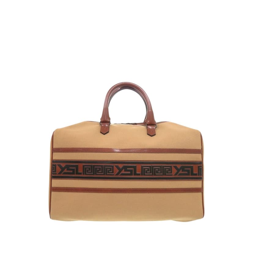 Saint Laurent Canvas Boston Bag