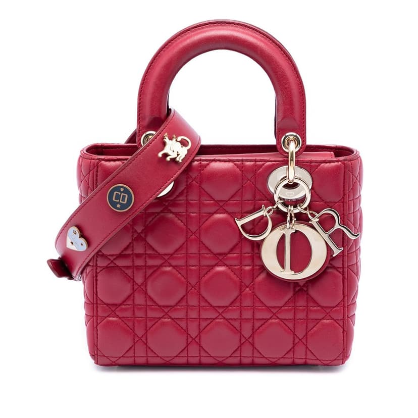 Dior Small Lambskin Cannage My ABCDior Lady Dior