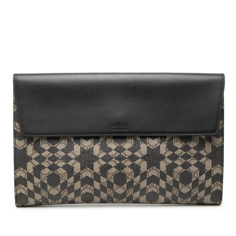 Gucci GG Supreme Caleido Clutch