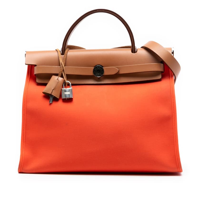 Hermès Toile Herbag Zip 31