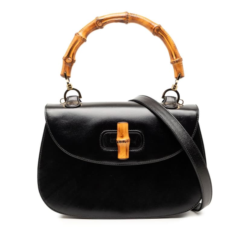 Gucci Calfskin Bamboo Night