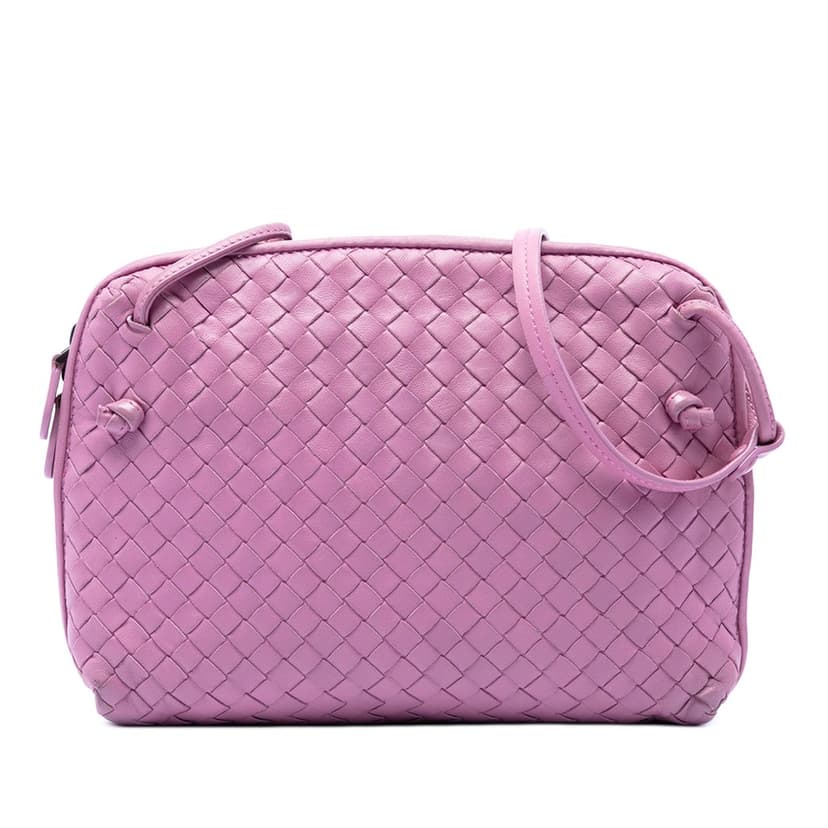 Bottega Veneta Nappa Intrecciato Nodini Crossbody
