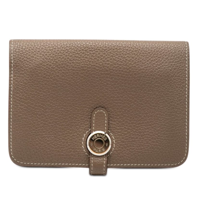 Hermès Togo Dogon Compact Wallet